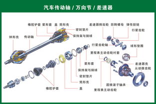 高清汽车各零部件构造图,经典又实用